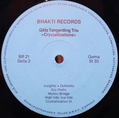 Götz Tangerding Trio - Crystallizations (Vinyl) Image