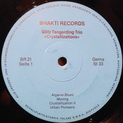 Götz Tangerding Trio - Crystallizations (Vinyl) Image