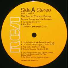 Tommy Dorsey And His Orchestra - The Best Of Tommy Dorsey (Vinyl) Image