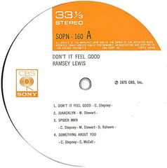 Ramsey Lewis - Don't It Feel Good (Vinyl) Image