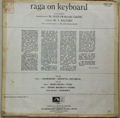 Jnan Prakash Ghosh & V. Balsara - Raga On Keyboard (Vinyl) Image