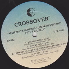 Pete Escovedo - Yesterday's Memories · Tomorrow's Dreams (Vinyl) Image