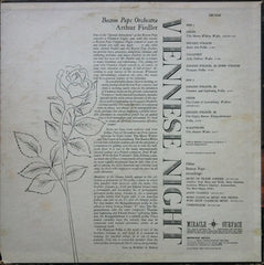 Arthur Fiedler With Boston Pops Orchestra, The - Viennese Night (Vinyl) Image