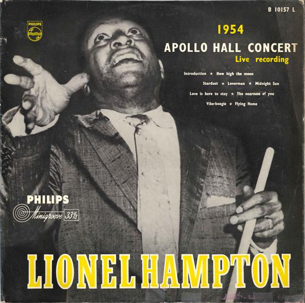 Lionel Hampton - Apollo Hall Concert 1954 (Vinyl) Image