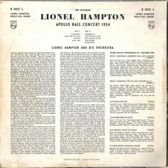 Lionel Hampton - Apollo Hall Concert 1954 (Vinyl) Image