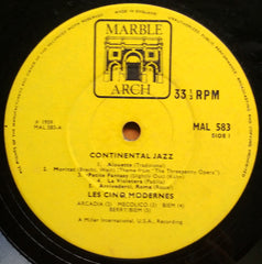Les Cinq Modernes - Continental Jazz (Vinyl) Image