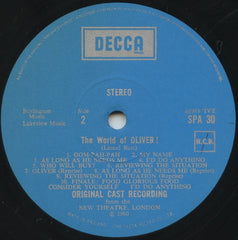 Lionel Bart - The World Of Oliver - Original Cast Recording (Vinyl) Image