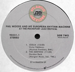 Phil Woods And His European Rhythm Machine - At The Frankfurt Jazz Festival (Vinyl) Image