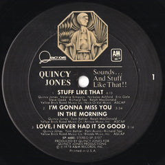 Quincy Jones - Sounds ... And Stuff Like That!! (Vinyl) Image