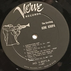 Gene Krupa - The Exciting Gene Krupa (Vinyl) Image