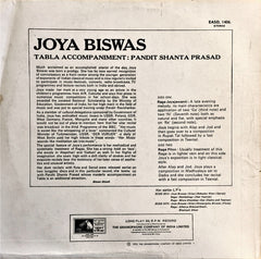 Jaya Bose - Joya Biswas (Vinyl) Image