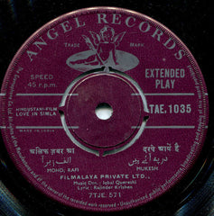 Iqbal Qureshi, Rajinder Krishan - Love In Simla (45-RPM) Image