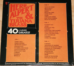 Herb Alpert & The Tijuana Brass - 40 Greatest (Vinyl) (2 LP) Image
