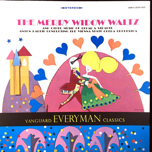 Franz Lehár And Johann Strauss Jr. - Anton Paulik Conducting Orchester Der Wiener Staatsoper - The Merry Widow Waltz And Other Music Of Lehár And Strauss (Vinyl) Image
