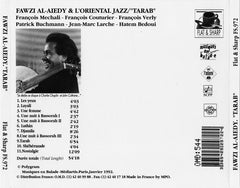 Fawzi Al-Aiedy & L'Oriental Jazz - Tarab (CD) Image