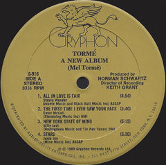 Mel Tormé - A New Album (Vinyl) Image