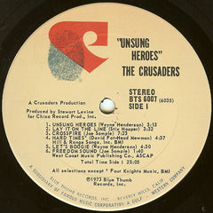 Crusaders, The - Unsung Heroes (Vinyl) Image