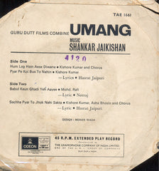 Shankar-Jaikishan - Umang (45-RPM) Image