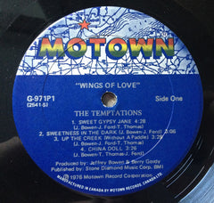 Temptations, The - Wings Of Love (Vinyl) Image