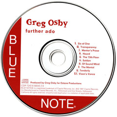 Greg Osby - Further Ado (CD) Image
