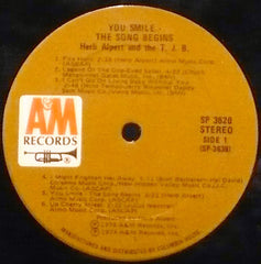Herb Alpert & The Tijuana Brass - You Smile - The Song Begins (Vinyl) Image