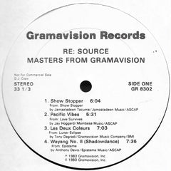 Various - Re:Source, Masters From Gramavision (Vinyl) Image