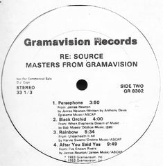 Various - Re:Source, Masters From Gramavision (Vinyl) Image