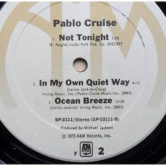 Pablo Cruise - Pablo Cruise (Vinyl) Image