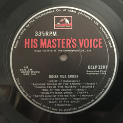 Various - Indian Folk Dances (Vinyl) Image