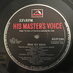 Various - Indian Folk Dances (Vinyl) Image