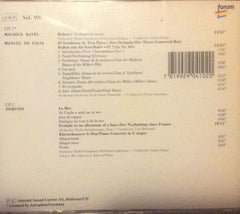 Maurice Ravel, Manuel De Falla, Claude Debussy - Bolero - Der Dreispitz (El Sombrero De Tres Picos) (CD) (2 CD) Image