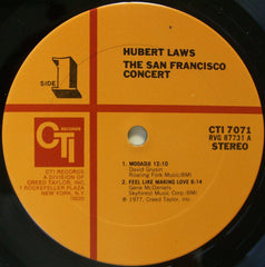 Hubert Laws - The San Francisco Concert (Vinyl) Image