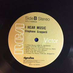 Stéphane Grappelli - I Hear Music (Vinyl) Image