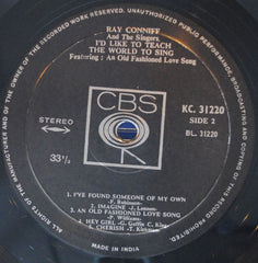 Ray Conniff And The Singers - I'd Like To Teach The World To Sing (Vinyl) Image