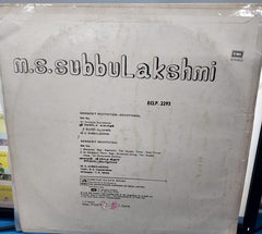 M.S. Subbulakshmi - M S Subbulakshmi (Vinyl)
