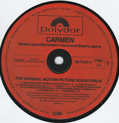 Various - Carmen - The Original Motion Picture Soundtrack (Vinyl) Image