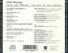 Phil Woods - Into The Woods (The Best Of Phil Woods) (CD) Image