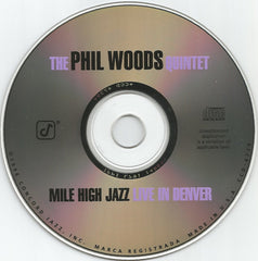 Phil Woods Quintet, The - Mile High Jazz - Live In Denver (CD) Image