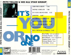 Pete Yellin & His All Star Group - It's You Or No One (CD) Image