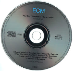 Paul Bley / Evan Parker / Barre Phillips - Time Will Tell (CD) Image