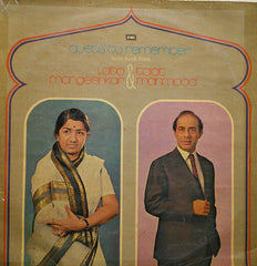 Lata Mangeshkar & Talat Mahmood - Duets To Remember (From Hindi Films) (Vinyl) Image