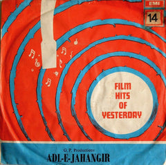 Husnalal-Bhagatram - Adl-E-Jahangir (45-RPM) Image