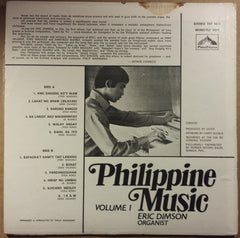 Eric Dimson - Philippine Music, Volume 1 (Vinyl) Image