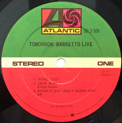Ray Barretto - Tomorrow: Barretto Live (Vinyl) (2 LP) Image