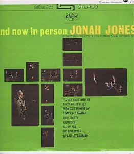 Jonah Jones - And Now In Person Jonah Jones (Vinyl) Image