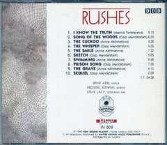 Steve Lacy - Rushes - 10 Songs From Russia (CD) Image