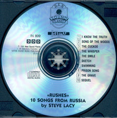 Steve Lacy - Rushes - 10 Songs From Russia (CD) Image