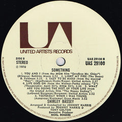 Shirley Bassey - Something (Vinyl) Image