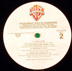 David Sanborn - Hideaway (Vinyl) Image