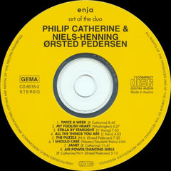 Niels-Henning Ørsted Pedersen / Philip Catherine - Art Of The Duo (CD) Image
